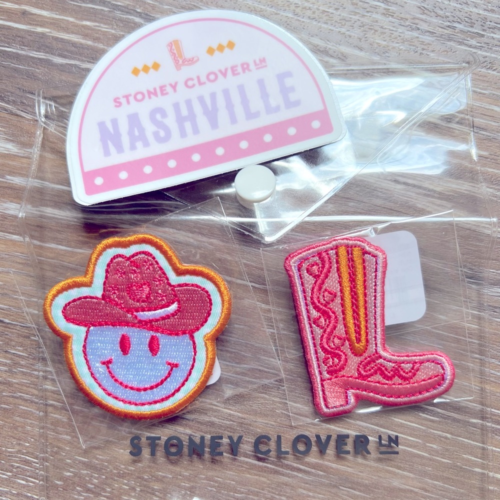 Stoney Clover Lane Nashville Patches 🤠💕